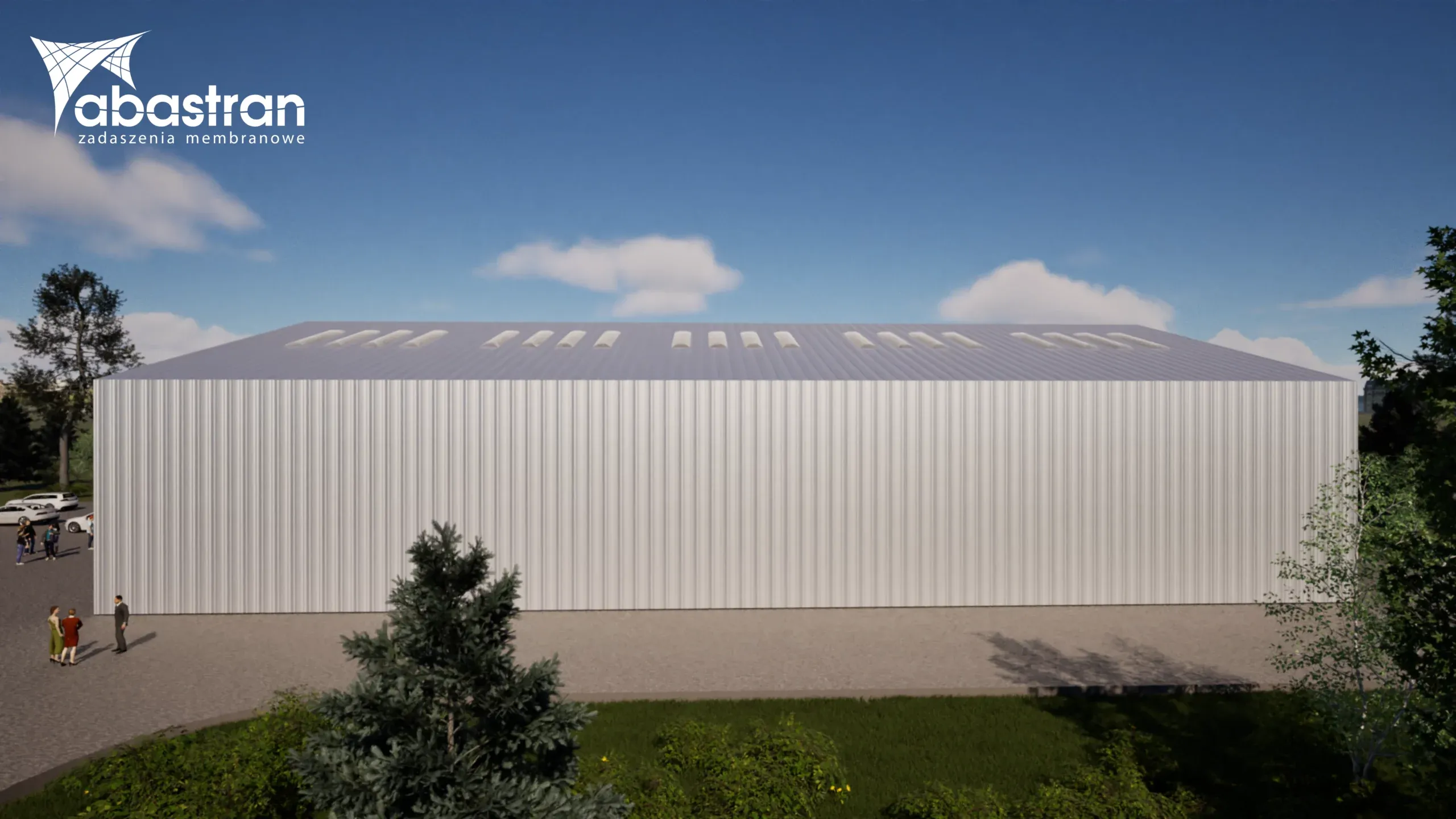 Koncepcyjny projekt świetlików membranowych ETFE dla Muzeum Górnictwa Węglowego w Zabrzu — ETFE — Polska