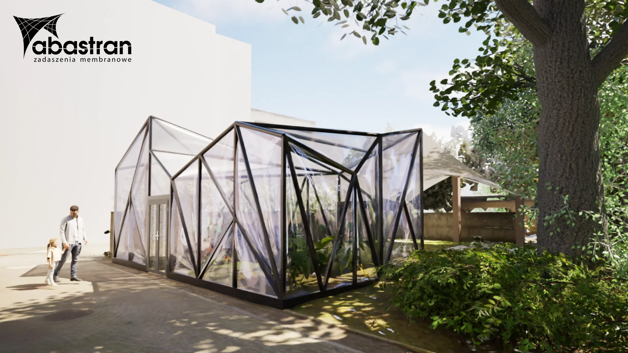 Projekt koncepcyjny dla Muzeum Manggha w Krakowie — ETFE — Polska