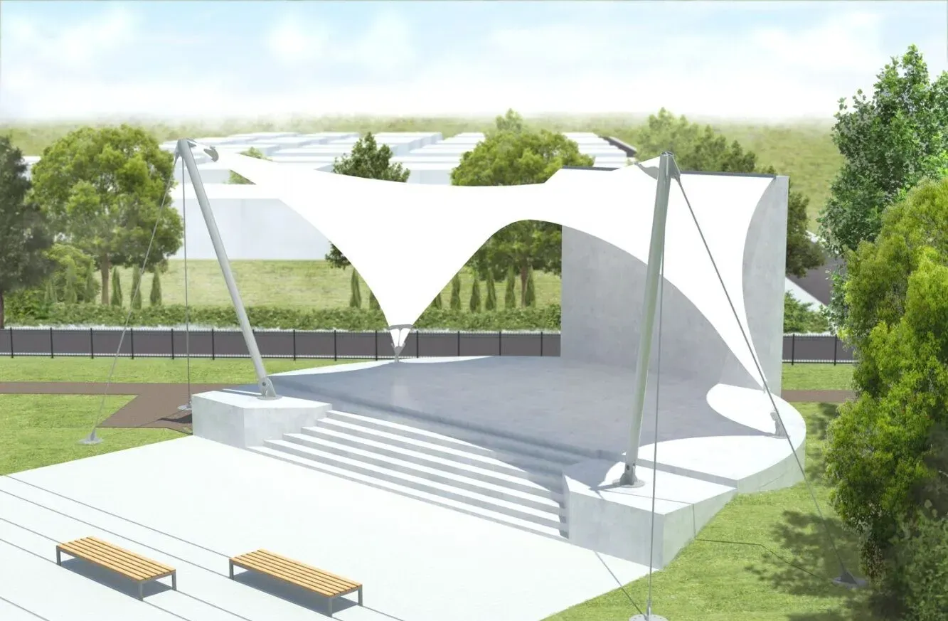 Amfiteatr w Łomiankach — PVC — Łomianki, Polska
