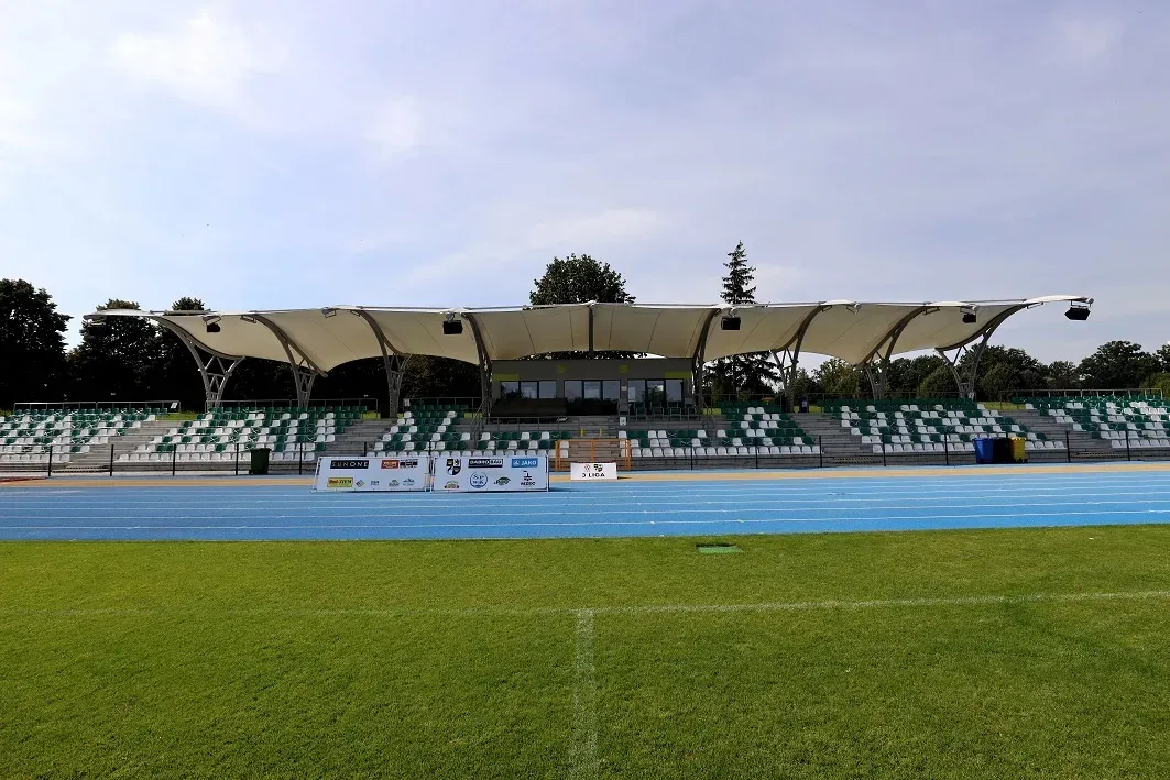 Zadaszenie membranowe trybun stadionu miejskiego — 2