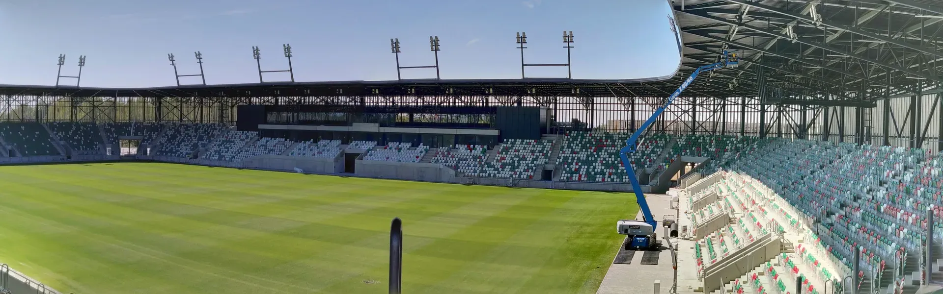 Monitoring konstrukcji zadaszenia stadionu w Sosnowcu — 2