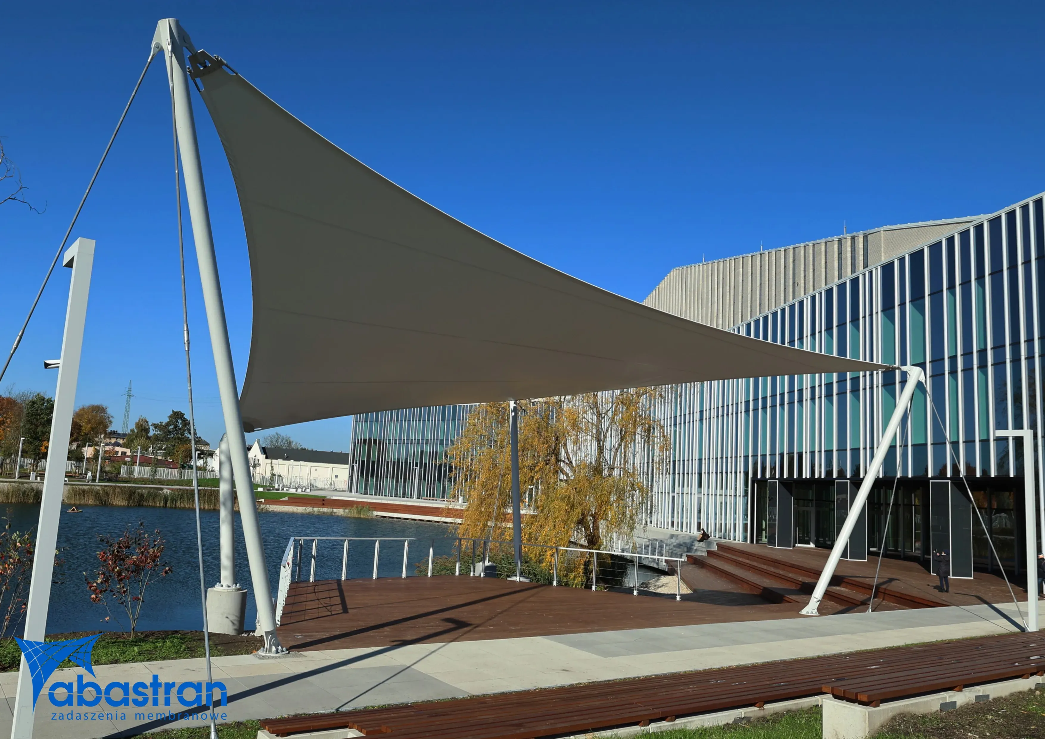 Zadaszenie sceny plenerowej  na kampusie Akademii Muzycznej imienia Feliksa Nowowiejskiego w Bydgoszczy — 3