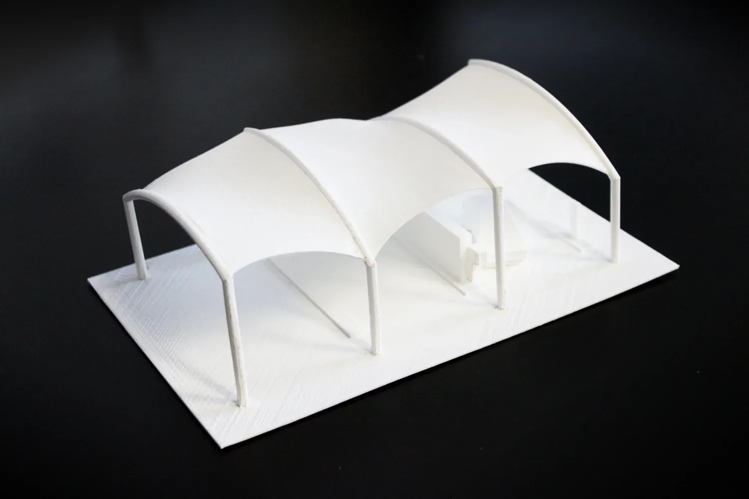 Modułowe zadaszenie myjni samochodowej — 3