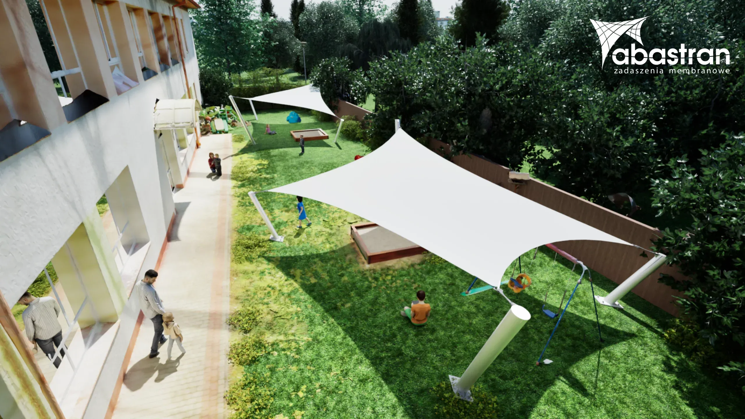 Projekt zadaszeń Phylium placu zabaw miejskiego przedszkola w Dynowie — 3