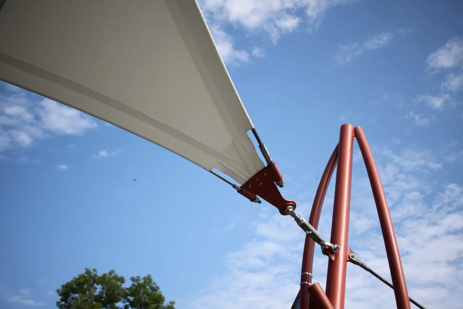 Zadaszenie membranowe sceny w Kwidzynie — 3