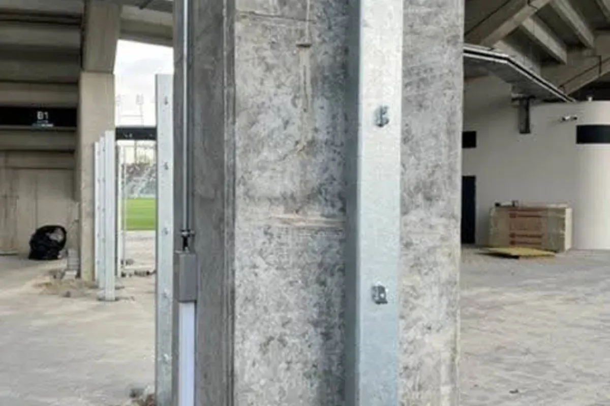 Monitoring konstrukcji zadaszenia stadionu w Sosnowcu — 4